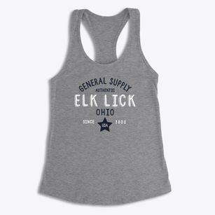 Elk Lick Ohio General Supply Women's Racerback Tank