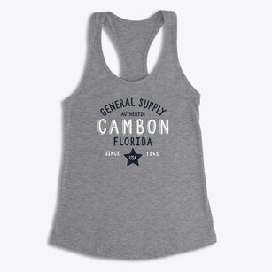 Cambon Florida General Supply Women's Racerback Tank