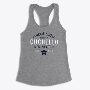 Cuchillo New Mexico General Supply Women's Racerback Tank