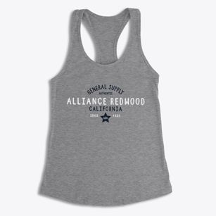 Alliance Redwood California General Supply Women's Racerback Tank