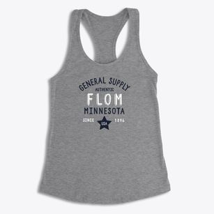 Flom Minnesota General Supply Women's Racerback Tank