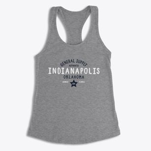 Indianapolis Oklahoma General Supply Women's Racerback Tank