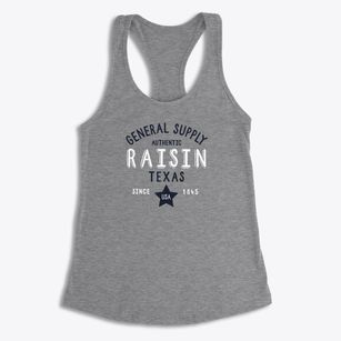 Raisin Texas General Supply Women's Racerback Tank