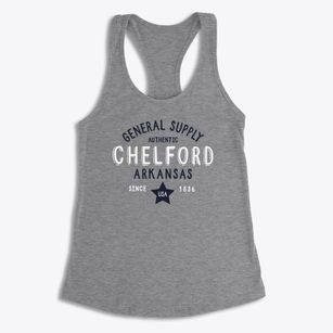 Chelford Arkansas General Supply Women's Racerback Tank