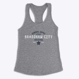 Bradshaw City Arizona General Supply Women's Racerback Tank