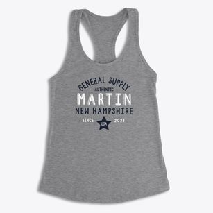 Martin New Hampshire General Supply Women's Racerback Tank