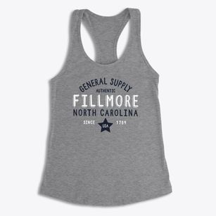 Fillmore North Carolina General Supply Women's Racerback Tank