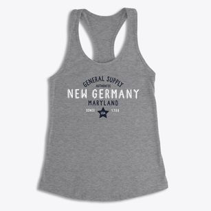 New Germany Maryland General Supply Women's Racerback Tank