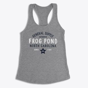 Frog Pond North Carolina General Supply Women's Racerback Tank
