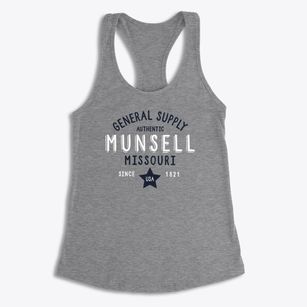 Munsell Missouri General Supply Women's Racerback Tank