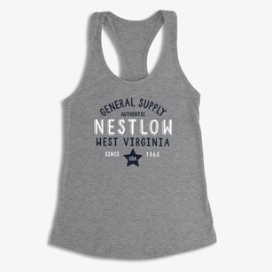 Nestlow West Virginia General Supply Women's Racerback Tank