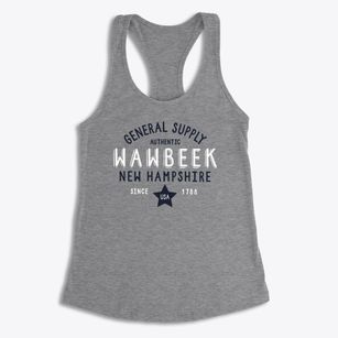 Wawbeek New Hampshire General Supply Women's Racerback Tank