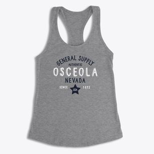 Osceola Nevada General Supply Women's Racerback Tank