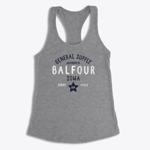 Balfour Iowa General Supply Women's Racerback Tank
