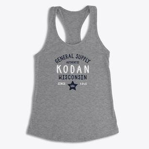 Kodan Wisconsin General Supply Women's Racerback Tank