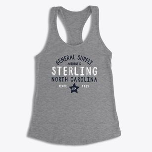Sterling North Carolina General Supply Women's Racerback Tank