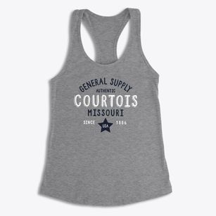 Courtois Missouri General Supply Women's Racerback Tank