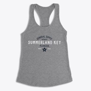 Summerland Key Florida General Supply Women's Racerback Tank
