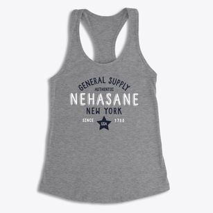 Nehasane New York General Supply Women's Racerback Tank