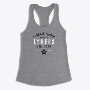 Lykers New York General Supply Women's Racerback Tank