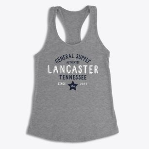 Lancaster Tennessee General Supply Women's Racerback Tank