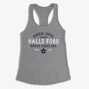 Halls Ford North Carolina General Supply Women's Racerback Tank