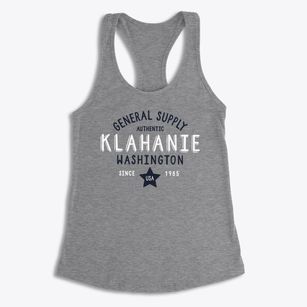 Klahanie Washington General Supply Women's Racerback Tank