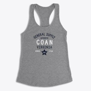 Coan Virginia General Supply Women's Racerback Tank
