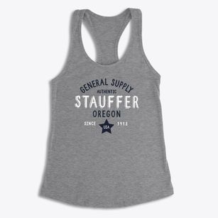 Stauffer Oregon General Supply Women's Racerback Tank