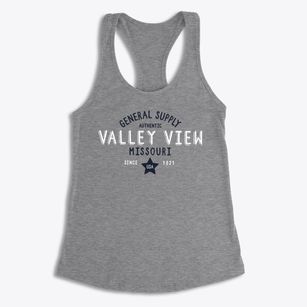 Valley View Missouri General Supply Women's Racerback Tank