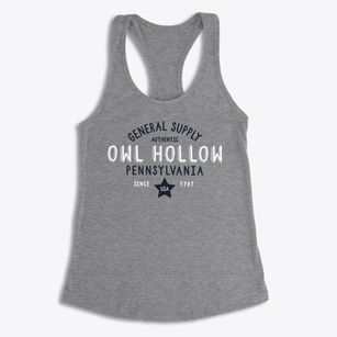 Owl Hollow Pennsylvania General Supply Women's Racerback Tank