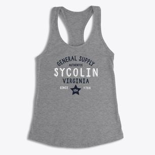 Sycolin Virginia General Supply Women's Racerback Tank