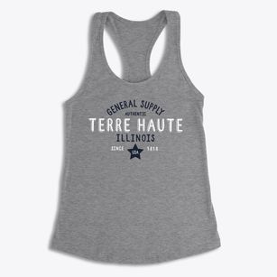 Terre Haute Illinois General Supply Women's Racerback Tank