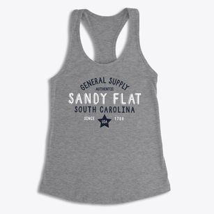Sandy Flat South Carolina General Supply Women's Racerback Tank