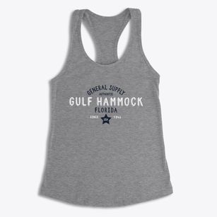 Gulf Hammock Florida General Supply Women's Racerback Tank