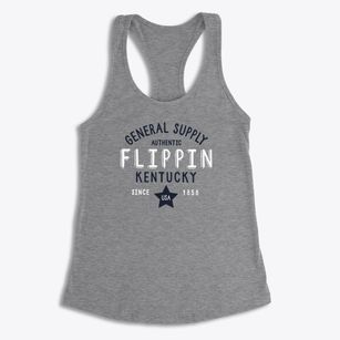 Flippin Kentucky General Supply Women's Racerback Tank