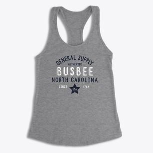 Busbee North Carolina General Supply Women's Racerback Tank