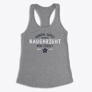 Naughright New Jersey General Supply Women's Racerback Tank