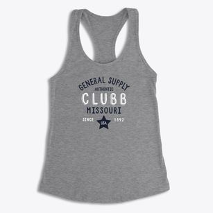 Clubb Missouri General Supply Women's Racerback Tank