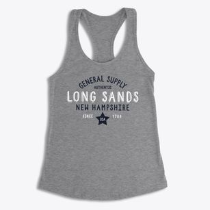 Long Sands New Hampshire General Supply Women's Racerback Tank