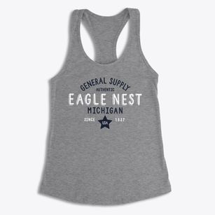 Eagle Nest Michigan General Supply Women's Racerback Tank