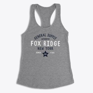 Fox Ridge New York General Supply Women's Racerback Tank