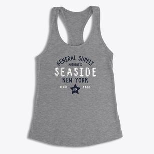 Seaside New York General Supply Women's Racerback Tank