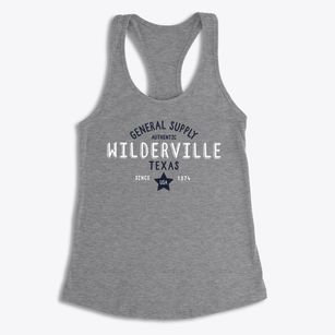 Wilderville Texas General Supply Women's Racerback Tank