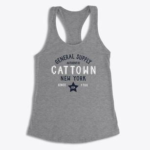 Cattown New York General Supply Women's Racerback Tank