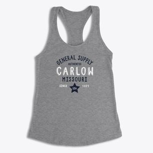 Carlow Missouri General Supply Women's Racerback Tank