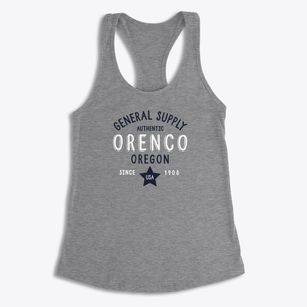 Orenco Oregon General Supply Women's Racerback Tank