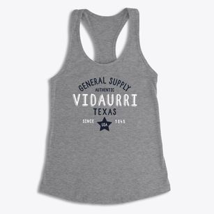 Vidaurri Texas General Supply Women's Racerback Tank