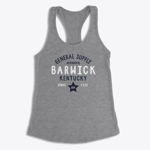 Barwick Kentucky General Supply Women's Racerback Tank