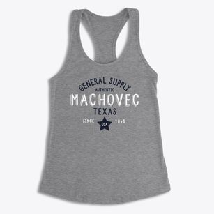 Machovec Texas General Supply Women's Racerback Tank